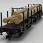 Fleischmann 5252 HO Flatcar with Log Load EX/Box