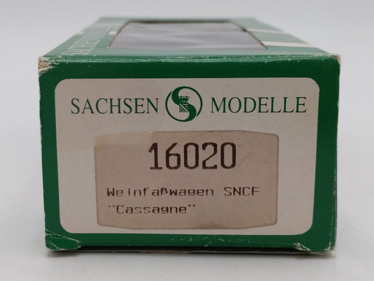 Sachsen Modelle 16020 Ho Scale SNCF SDwf European Wine Transport Wagon #84950 EX/Box