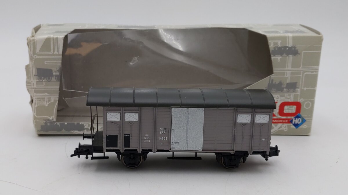 Piko HO 54095 SBB Covered Freight Wagon #44838 LN/Box