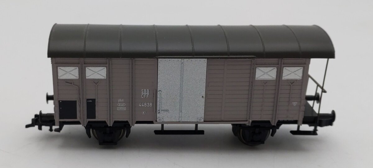 Piko HO 54095 SBB Covered Freight Wagon #44838 LN/Box