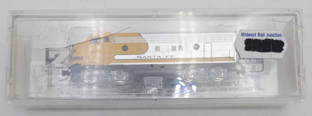 Micro-Trains 98001280 Z Santa Fe EMD F7A Diesel Locomotive #341 LN/Box