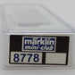 Marklin 8778 Z Scale Voiture Bar Passenger Car EX/Box