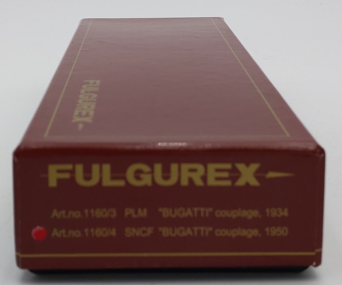 Fulgurex 1160/4 N Scale National Society of French Railways Bugatti Railcar XB-3 LN/Box