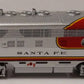 American Z-Line 63001-4 Z Scale Santa Fe Locomotive #41C LN/Box
