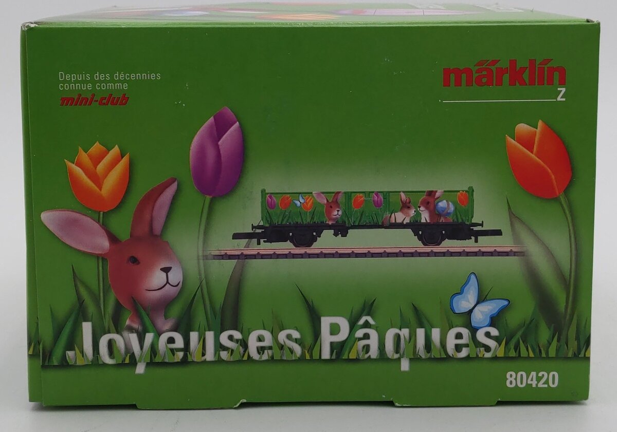 Marklin 80420 Z Scale 2020 Easter Gondola Car LN/Box