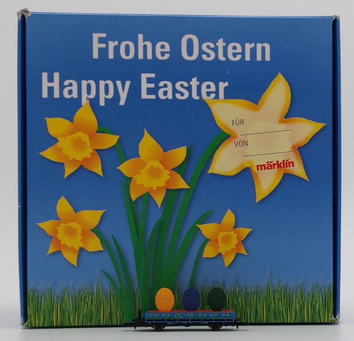 Marklin 80421 Z 2021 Easter Car with Easter Egg Load LN/Box