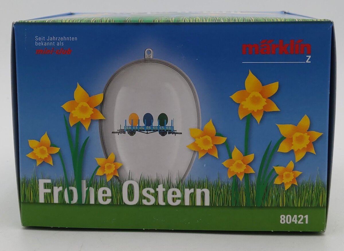 Marklin 80421 Z 2021 Easter Car with Easter Egg Load LN/Box