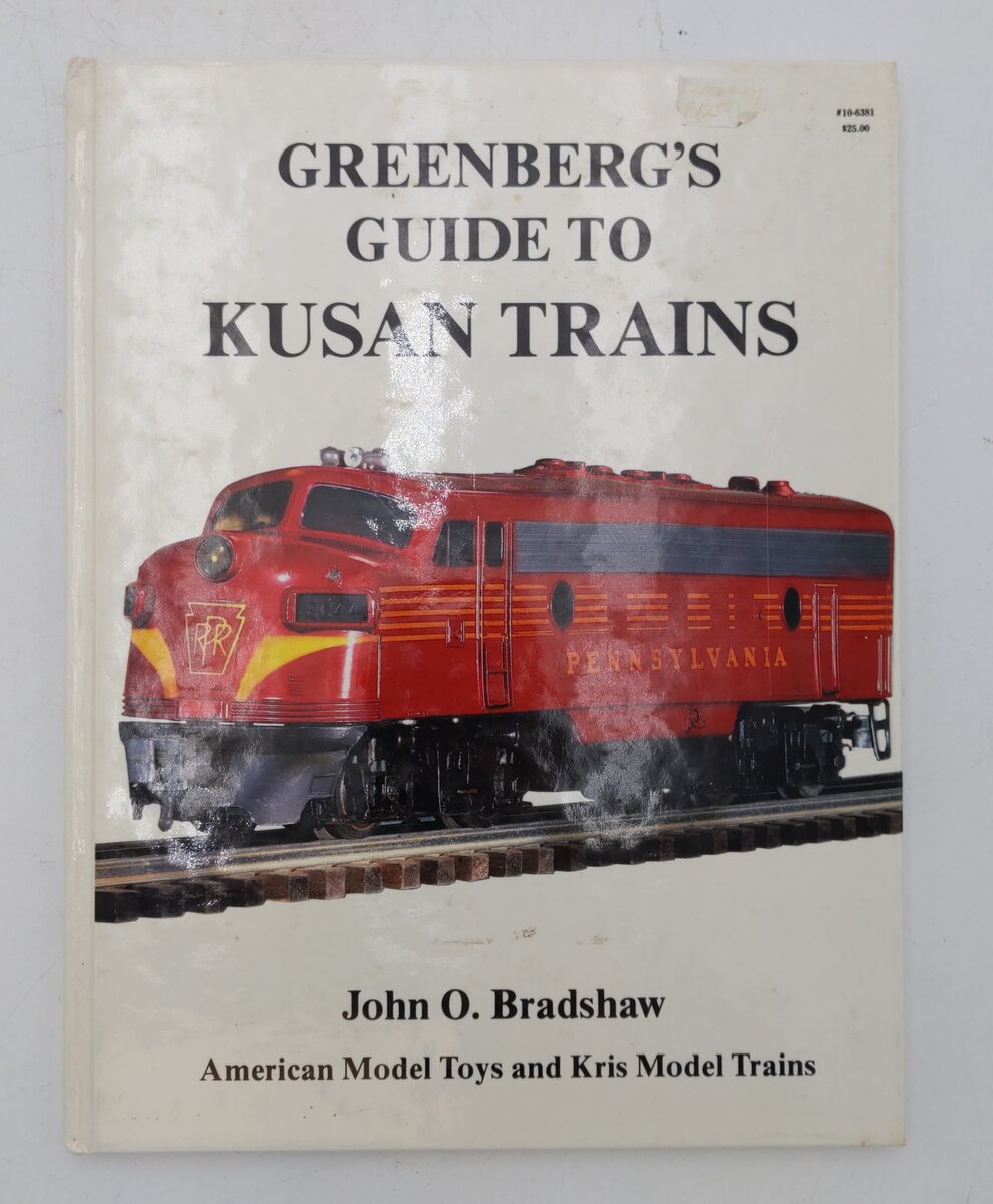 Greenberg's Guide to Kusan Trains Hardcover Book By John O. Bradshaw EX