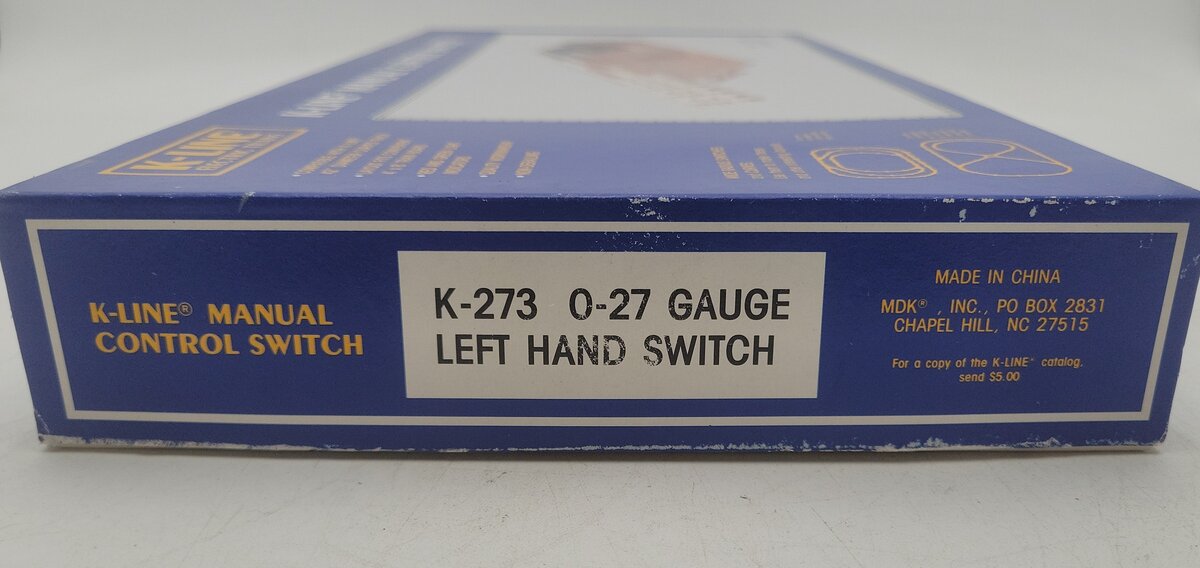 K-Line K-0273 O-27 Gauge 42