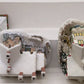 Hawthorne Village Assorted Ceramic Decorative Christmas & Winter Buildings [4] EX