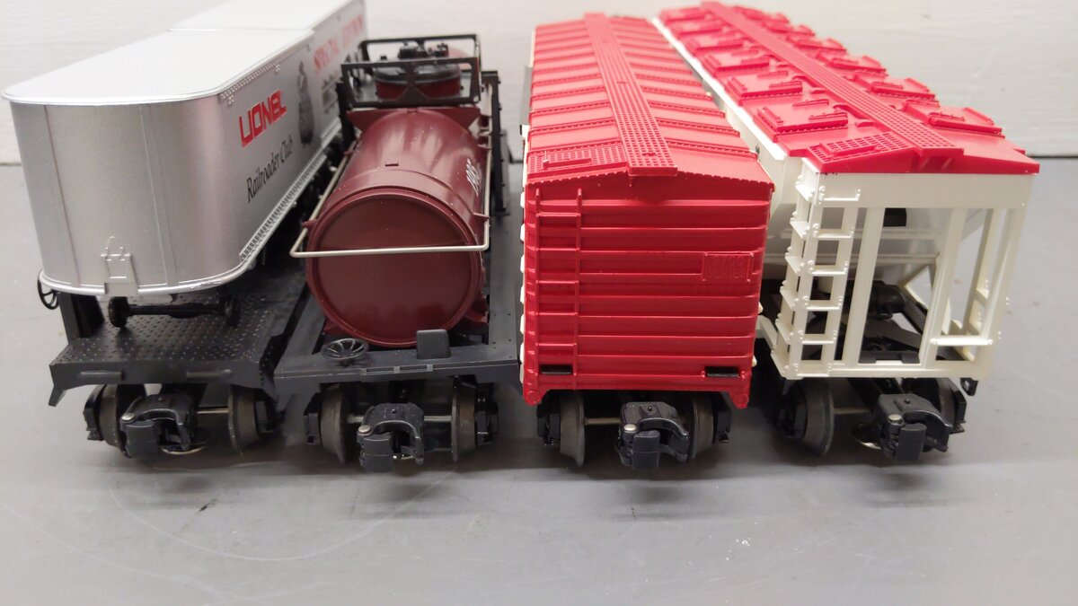 Lionel O Gauge Assorted Cars: 6-0780, 6-0784, 6-0781, 6-0782 [4] EX