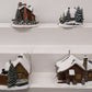 Hawthorne Village Assorted Ceramic Decorative Christmas & Winter Buildings [4] EX