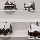 Hawthorne Village Assorted Ceramic Decorative Christmas & Winter Buildings [4] EX