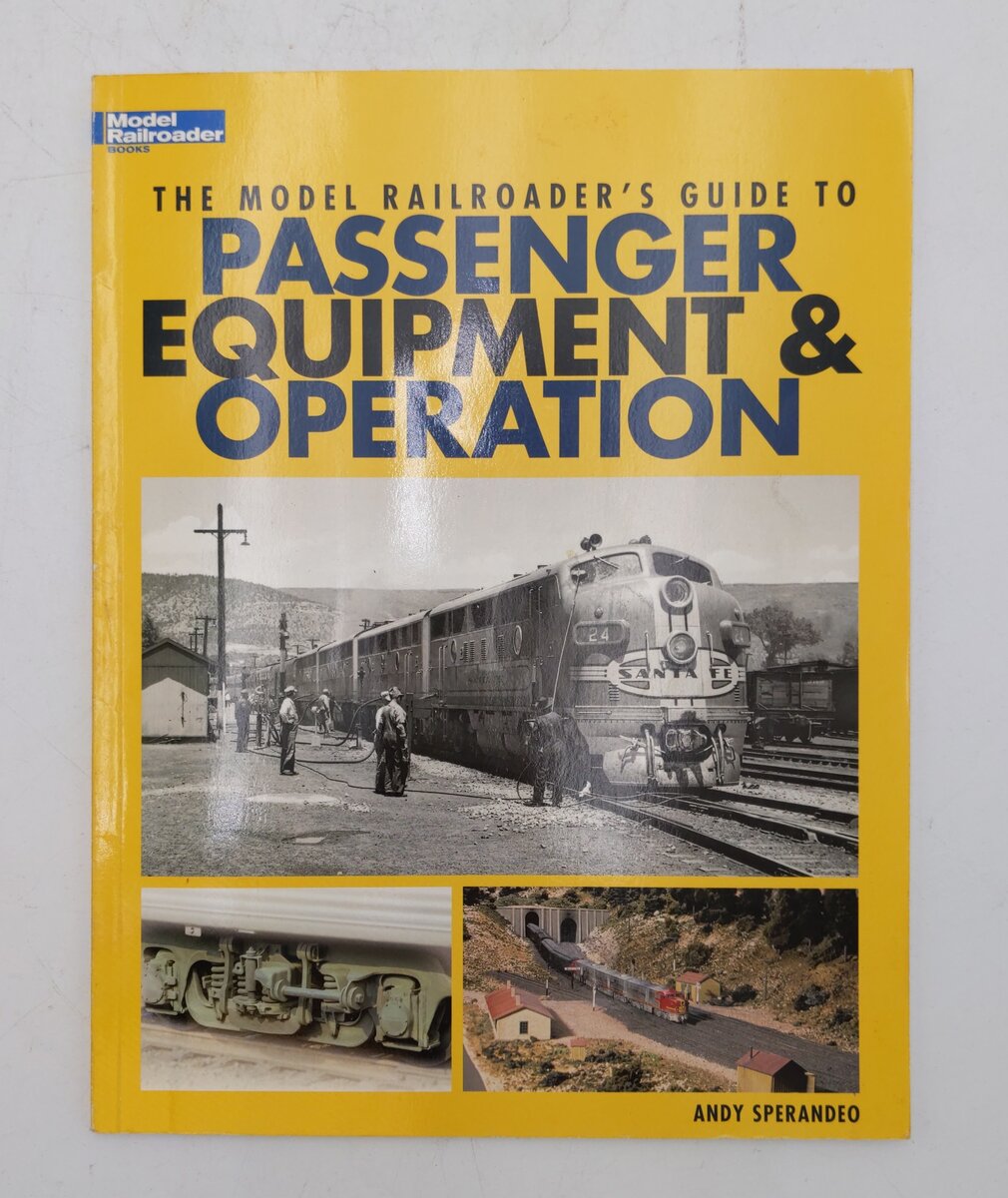 The Model Railroader's Guide to Passenger Equipment & Operation Paperback Book EX