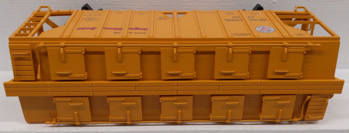 Aristo-Craft 41299-3 G Scale Seaboard Airline 2-Bay Covered Hopper Car #7739 LN