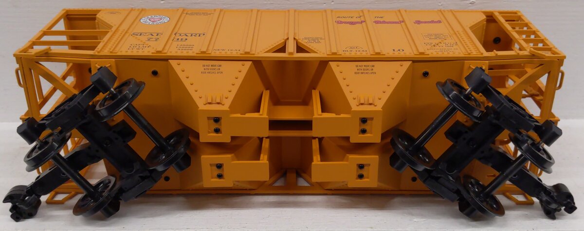 Aristo-Craft 41299-3 G Scale Seaboard Airline 2-Bay Covered Hopper Car #7739 LN