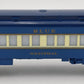Lionel 6-9539 O Gauge The Blue Comet "Westphal" Pullman Passenger Car EX