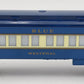 Lionel 6-9539 O Gauge The Blue Comet "Westphal" Pullman Passenger Car EX