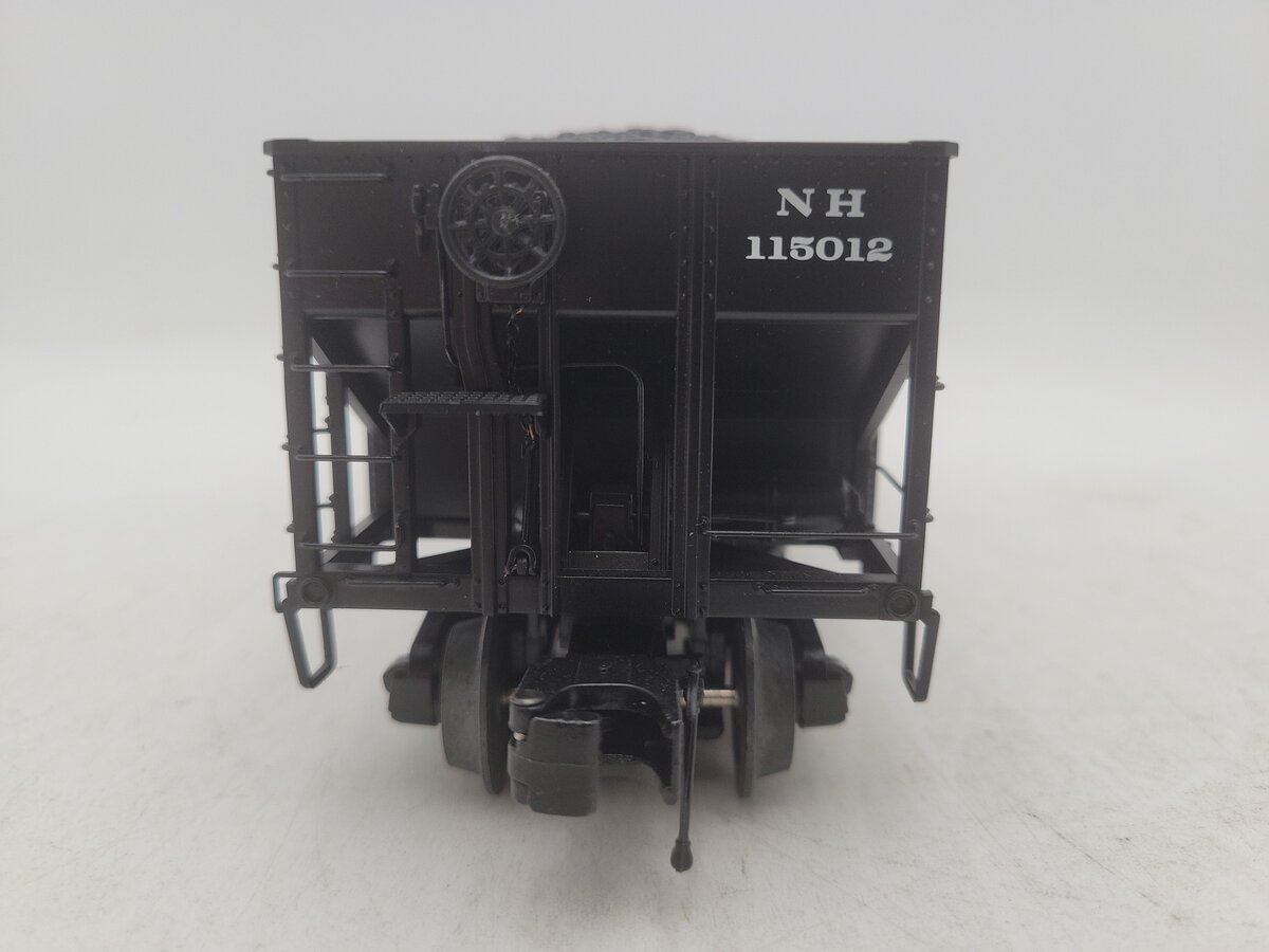 MTH 20-97246 O Gauge New Haven 2-Bay Fish Belly Hopper Car w/ Coal Load #115012 EX/Box