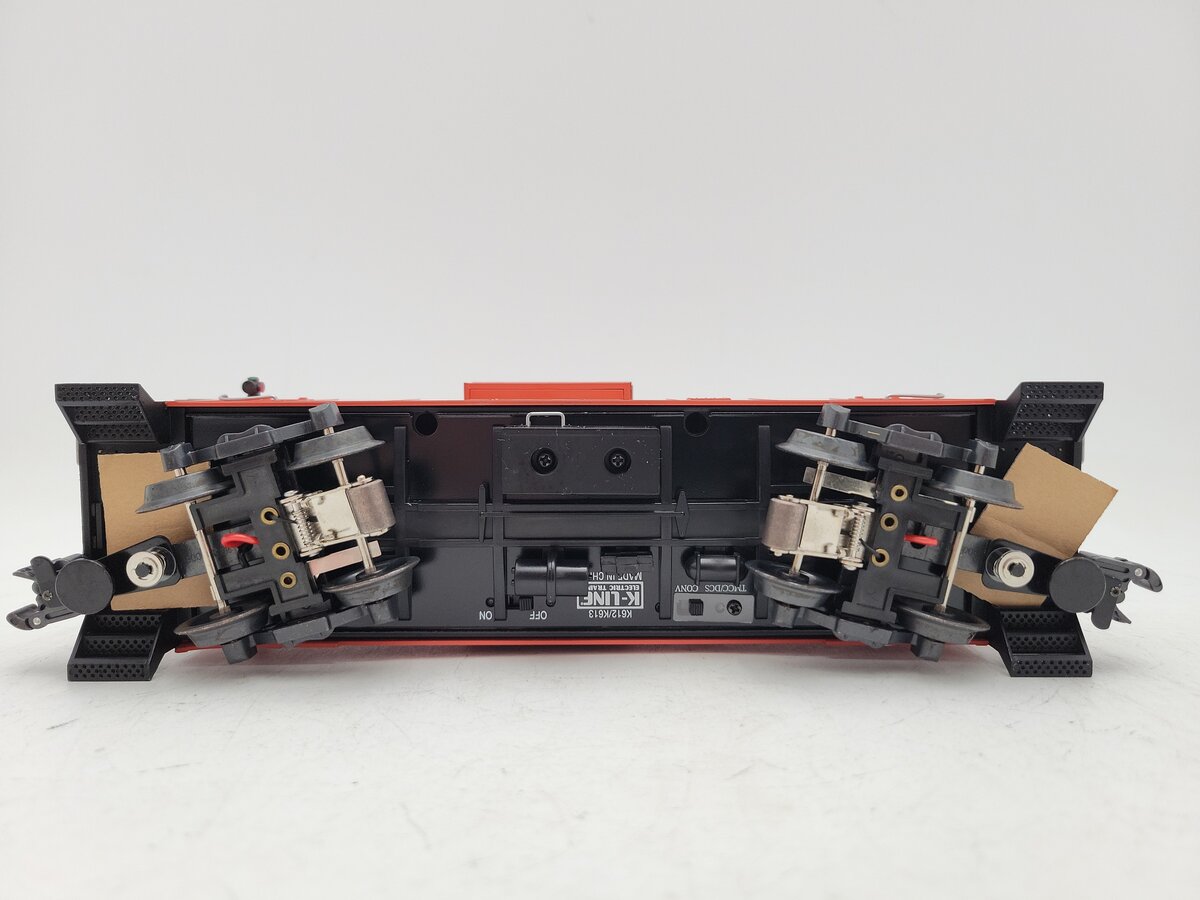 K-Line K613-1791 O Gauge New Haven Extended Vision Smoking Caboose #C-516 EX/Box