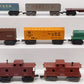 Marx Vintage O Freight Cars 347100, 18326, 13975, 2532, 5532, 564, 3280 [8] VG