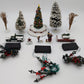 Hawthorne Village 476096 Ceramic Christmas Village Accessories VG
