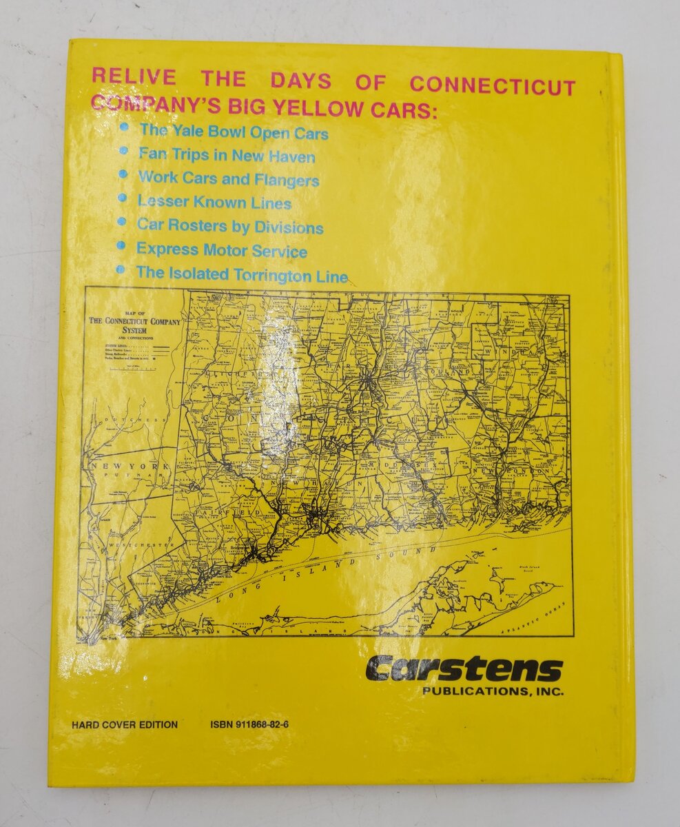 Connecticut Company's Streetcars Hardcover Book Frederick A Kramer, Ed Wadhams EX