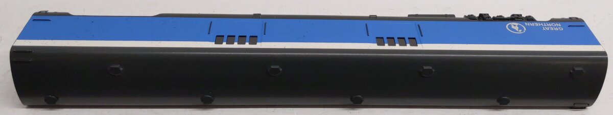 Balboa 586 HO Scale BRASS Great Northern Big Sky Blue Baggage Car VG/Box