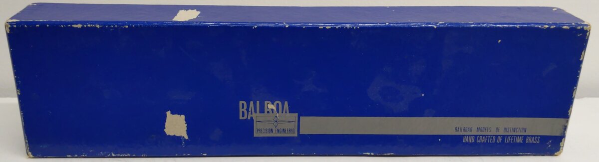 Balboa 586 HO Scale BRASS Great Northern Big Sky Blue Baggage Car VG/Box