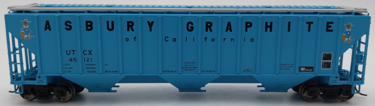 Atlas 20005454 HO UTCX Trainman Thrall 4750 Covered Hopper #45121 LN/Box