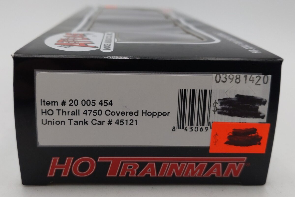 Atlas 20005454 HO UTCX Trainman Thrall 4750 Covered Hopper #45121 LN/Box