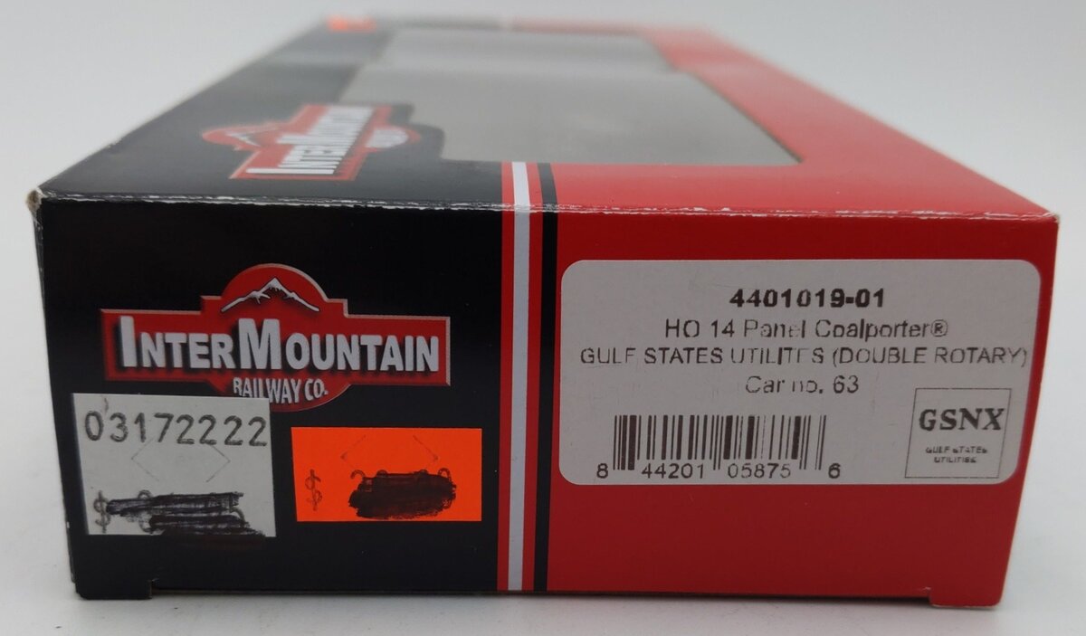 InterMountain 4401019-01 HO GSNX 14-Panel Coalporter Coal Gondola Ready-To-Run LN/Box