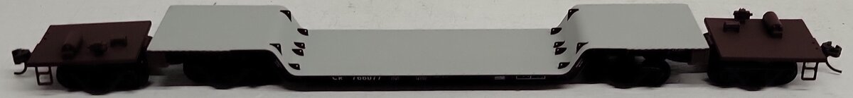 Walthers 932-5628 HO Conrail 81' 4-Truck Depressed Central Flat Car EX/Box