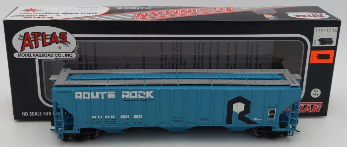 Atlas 20003948 HO Scale Thrall 4750 Covered Hopper #801201 LN/Box