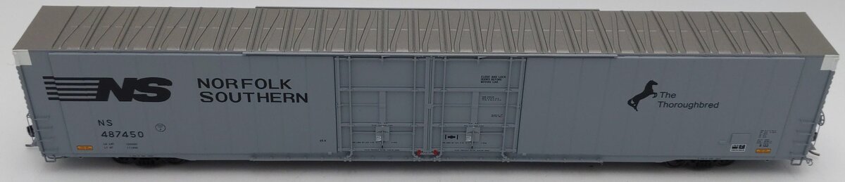 Tangent 25026-01 HO Scale NS 86' High Cube Double Plug Door Boxcar #487450 LN/Box