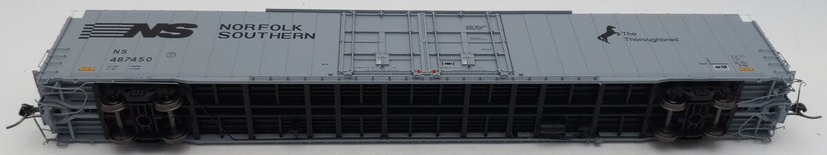 Tangent 25026-01 HO Scale NS 86' High Cube Double Plug Door Boxcar #487450 LN/Box