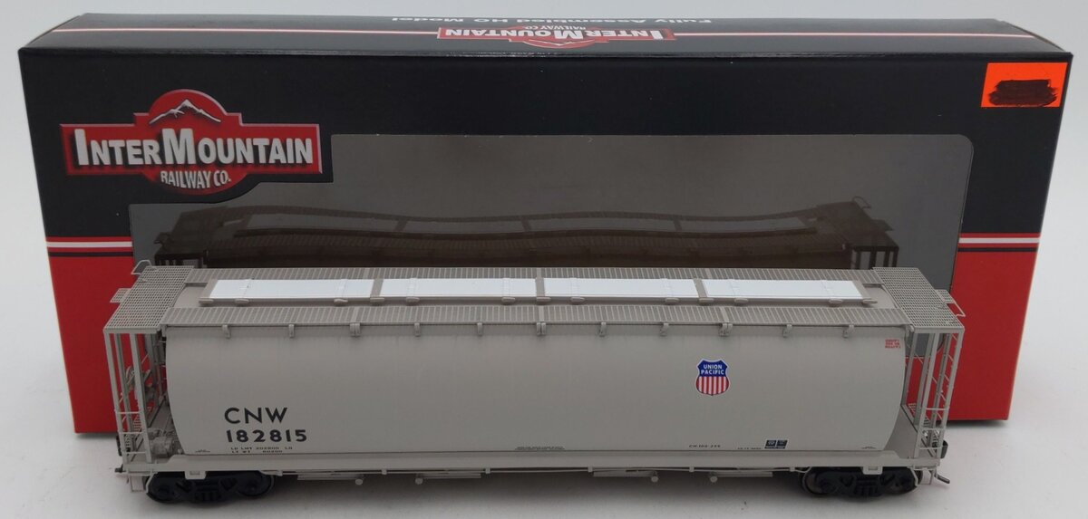 Intermountain 45142-04 HO Scale Union Pacific 4-Bay Cylindrical Hopper #182815 LN/Box