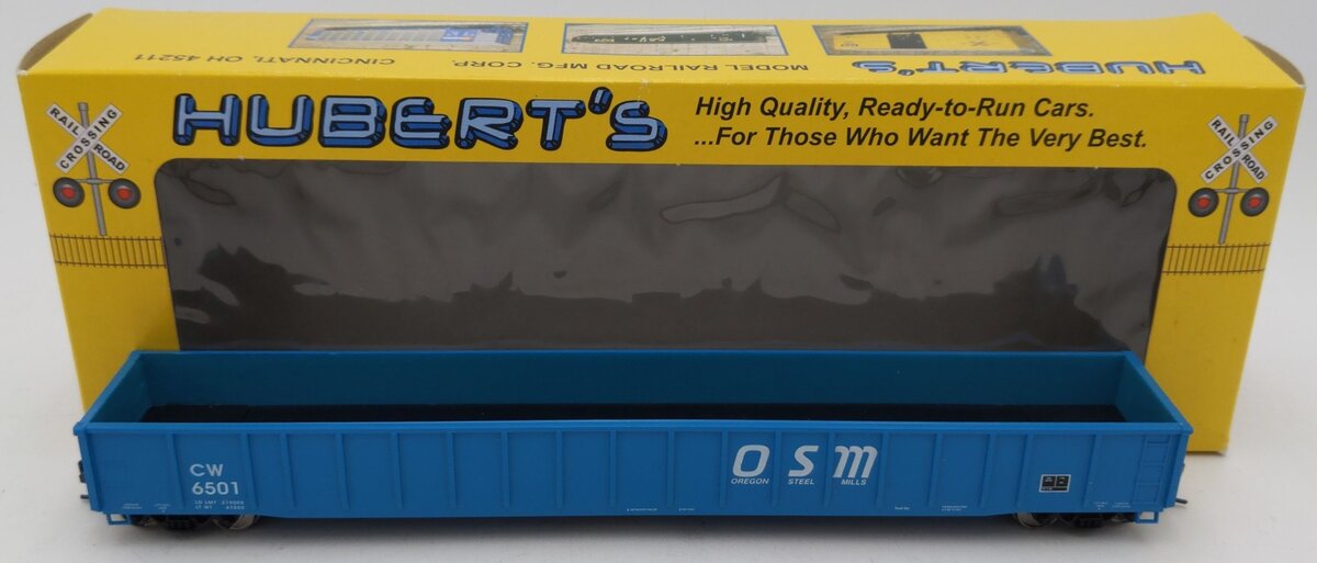 Hubert's 6501 HO Scale OSM CW Car #6501 EX/Box