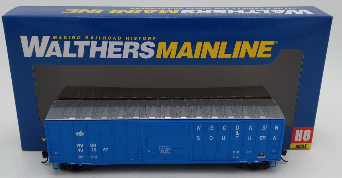 Walthers 910-1868 HO WSOR RTR 50' ACF Exterior Post Boxcar #101567 LN/Box