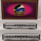 MTH 20-66040 O Santa Fe 70' Streamlined Sleeper/Diner Passenger Set (Set of 2) LN/Box