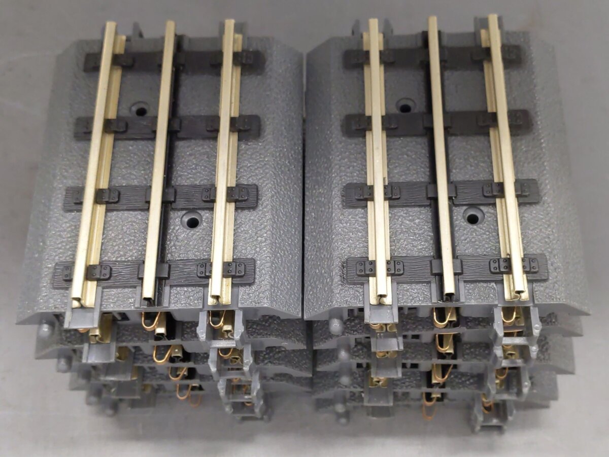 MTH 40-1018 RealTrax 3.5 Inch Straight Track (10) LN