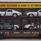 MTH 30-76064 O Pennsylvania Auto Carrier Flatcar w/ Four 1963 Corvettes #500483 LN/Box