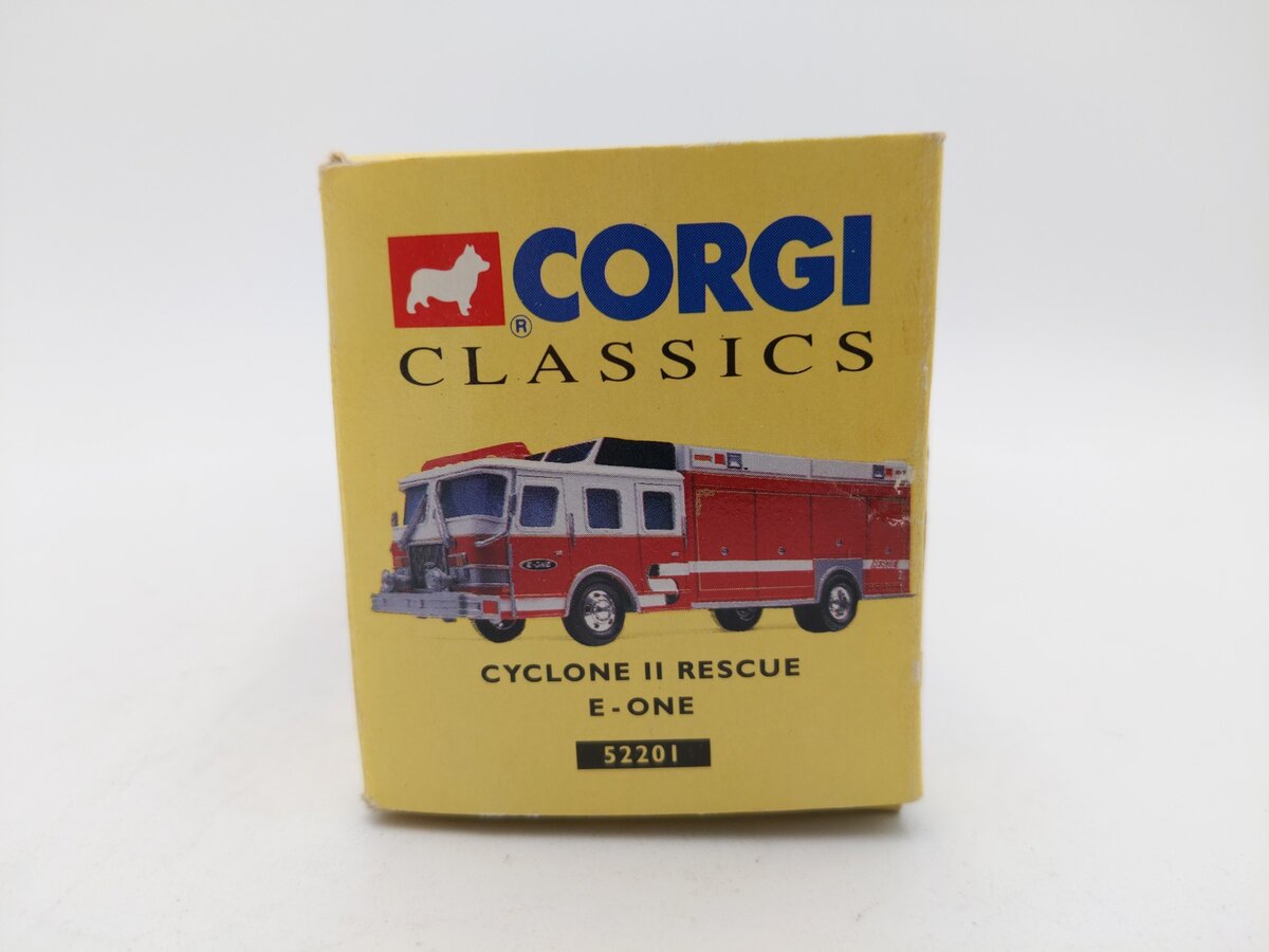Corgi 52201 1:50 E-One Cyclone II Rescue EX/Box