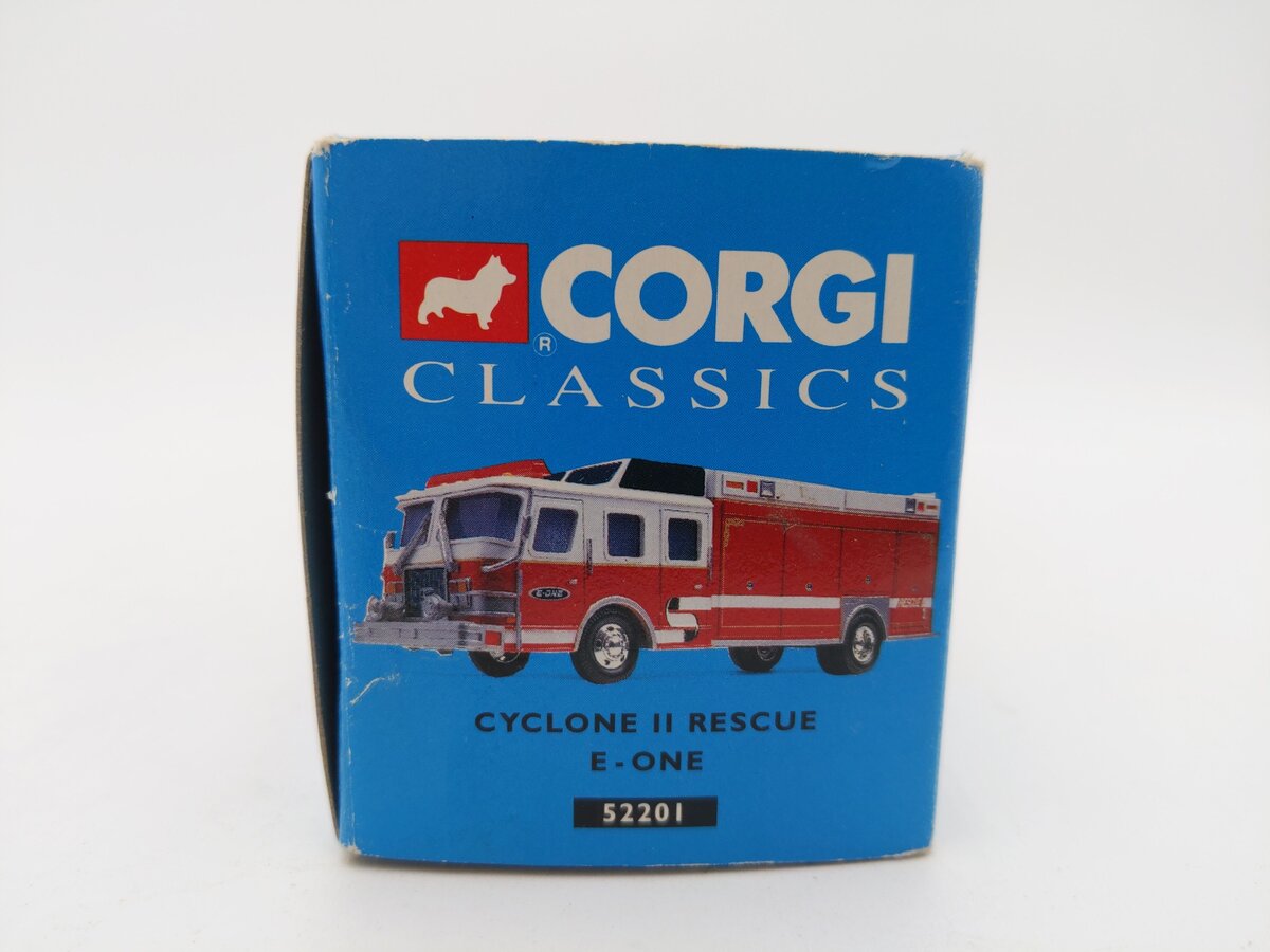 Corgi 52201 1:50 E-One Cyclone II Rescue EX/Box