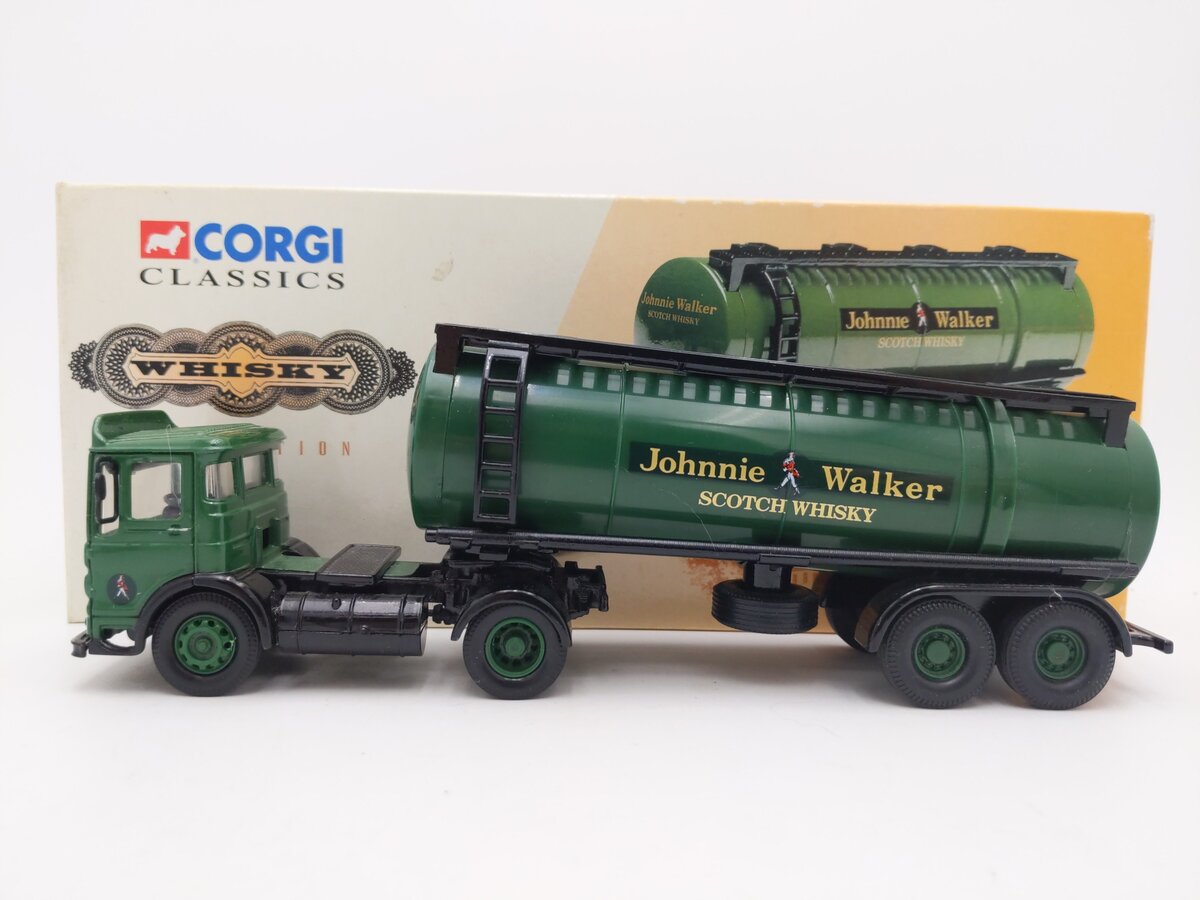 Corgi 20801 1:50 Johnnie Walker AEC Artic Tanker EX/Box