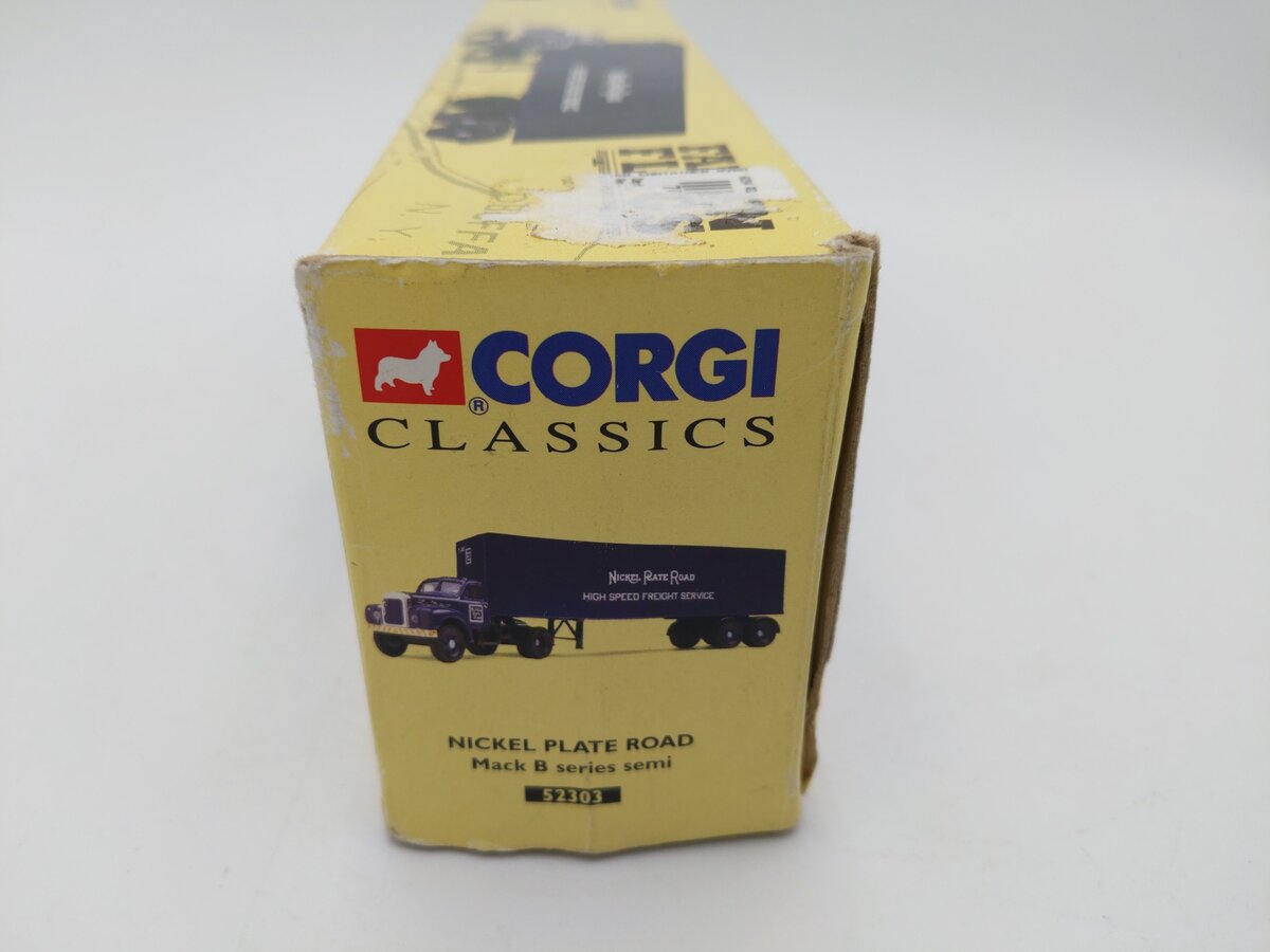 Corgi 52303 1:50 Nickel Plate Road High Speed Freight Service Mack B Series Semi EX/Box