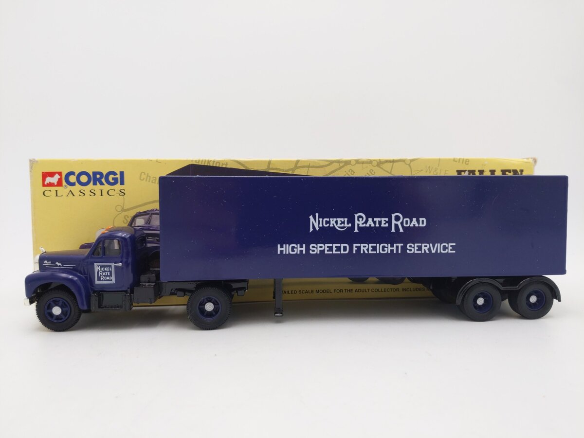 Corgi 52303 1:50 Nickel Plate Road High Speed Freight Service Mack B Series Semi EX/Box