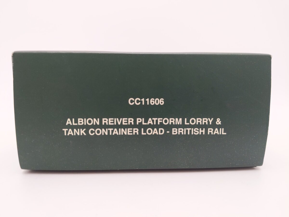 Corgi CC11606 1:50 Albion Reiver Platform Lorry & Tank Container Load - British EX/Box