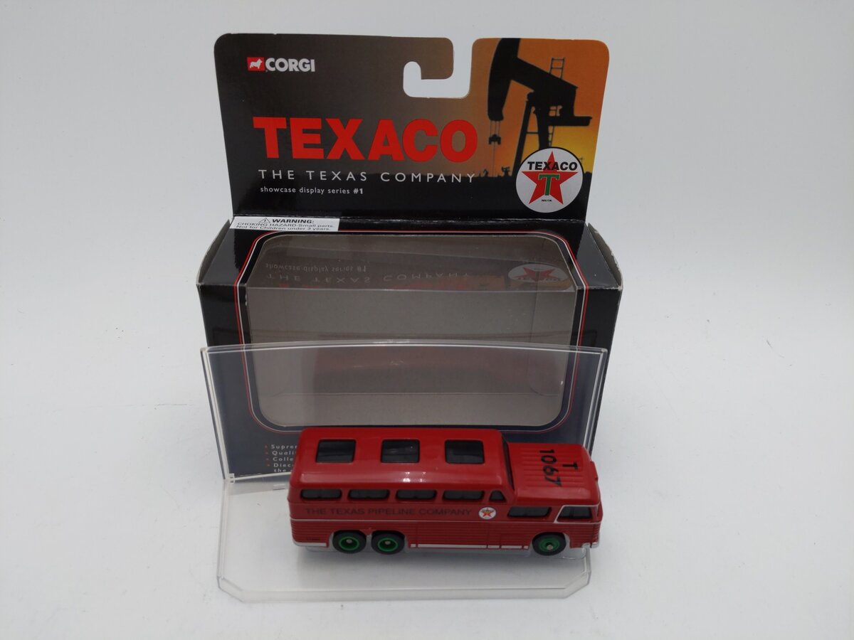 Corgi CS90005 Texaco Texas Pipeline Sceniccruiser Bus T1067 EX/Box