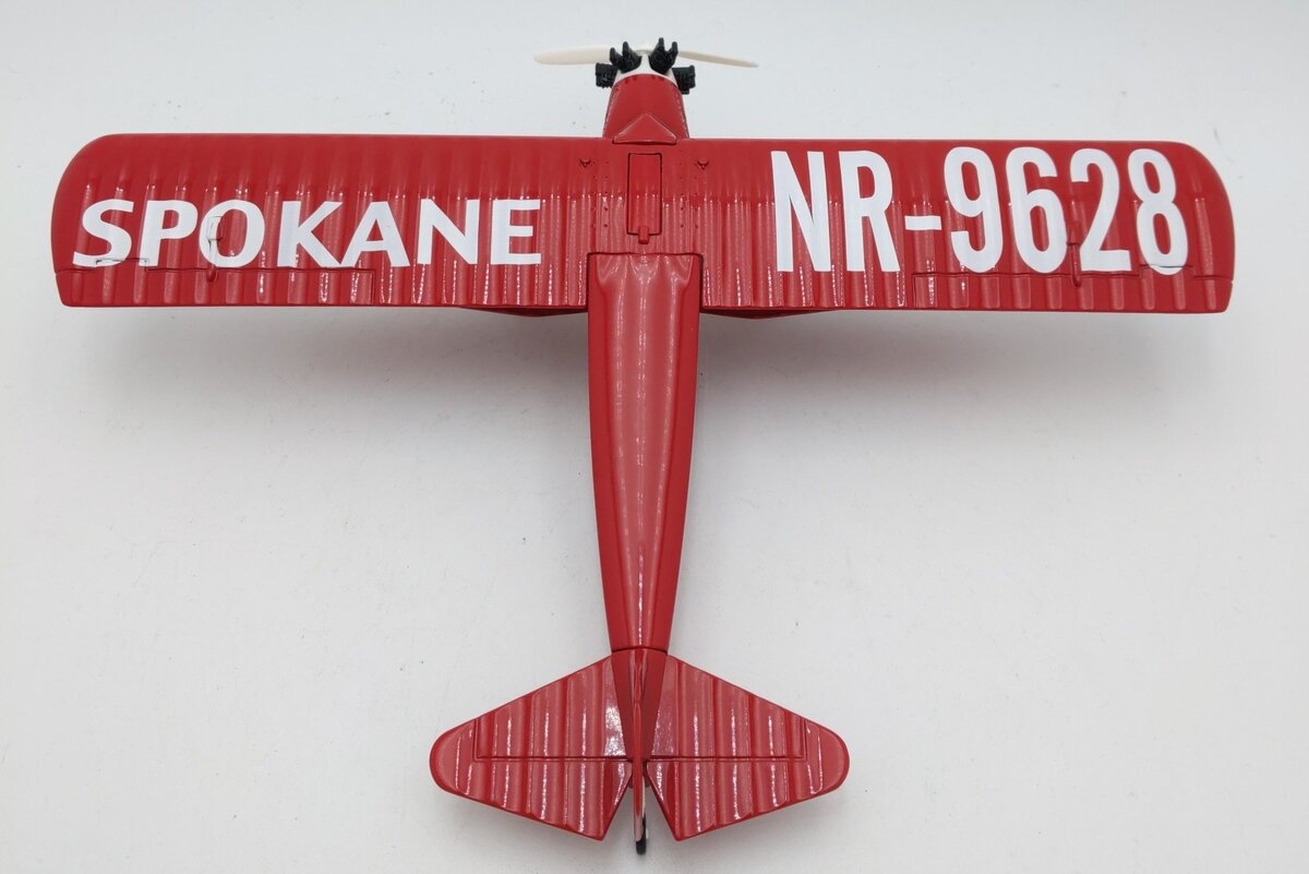 Ertl 20211P 1:43 Scale "Spokane Sun-God" 1929 Buhl CA-6 Sesquiplane Coin Bank EX/Box